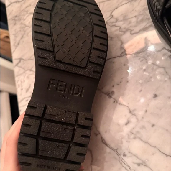 Fendi platform shoes - worn once! Comes with dust bags - Picture 3 of 4